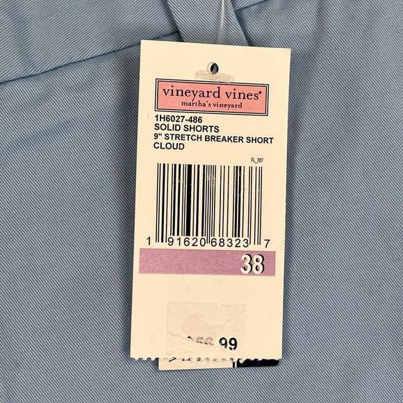 Vineyard Vines Shorts Mens 38 Breaker Classic Fit Stretch Chino 9 Inch Summer - Picture 7 of 16